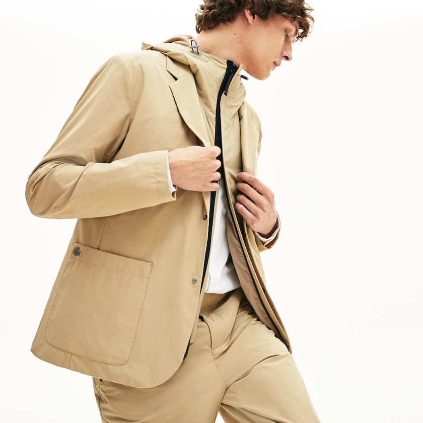 Men's Lacoste Beige Jackets 3-in-1 Ergonomic VD0-28132S8