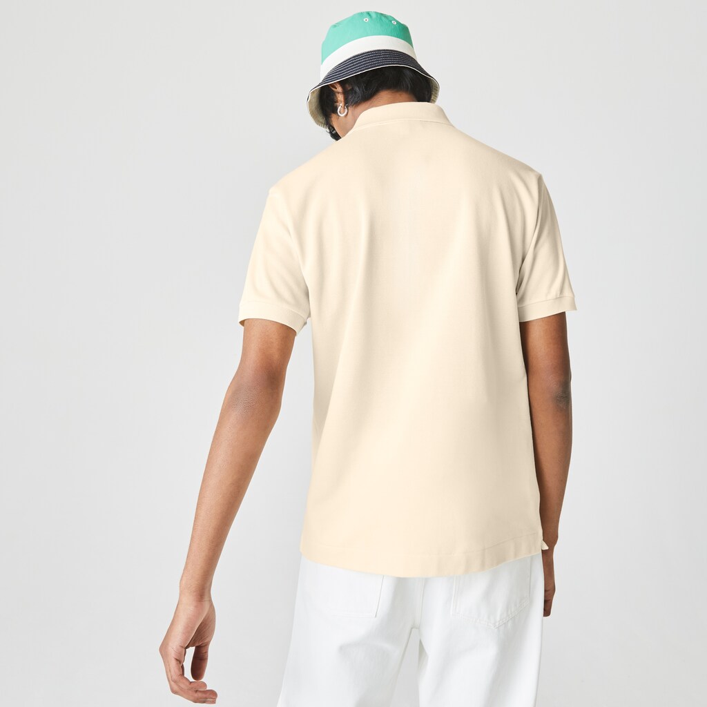 Men's Lacoste Beige Polo Shirts Classic Fit L.12.12 GG7-40034X3