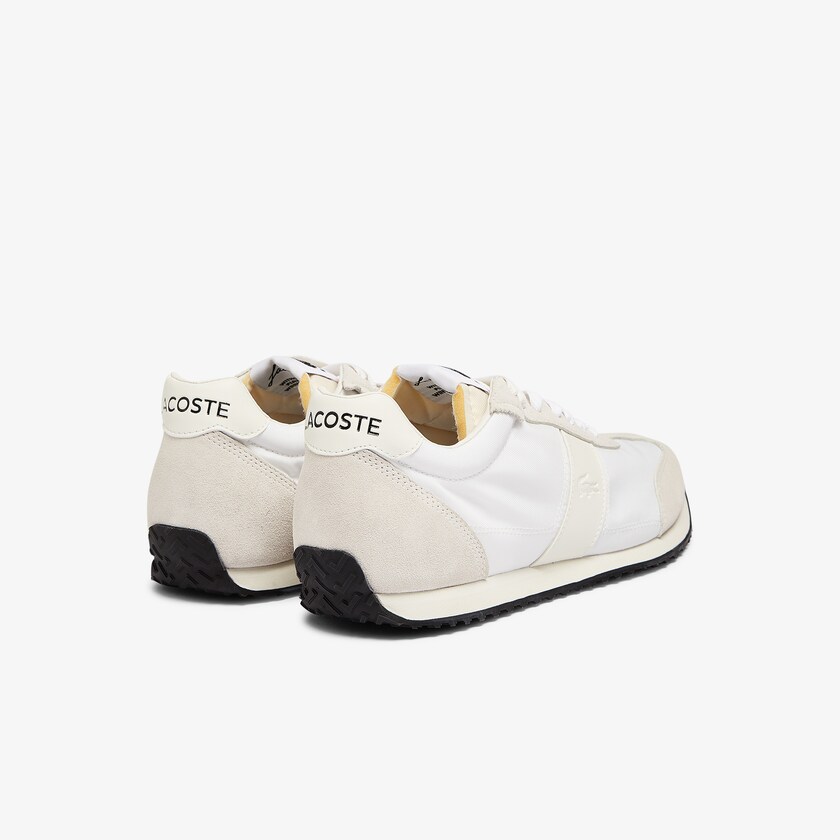 Men's Lacoste Beige Sneakers Court Pace Textile FH6-98319L5