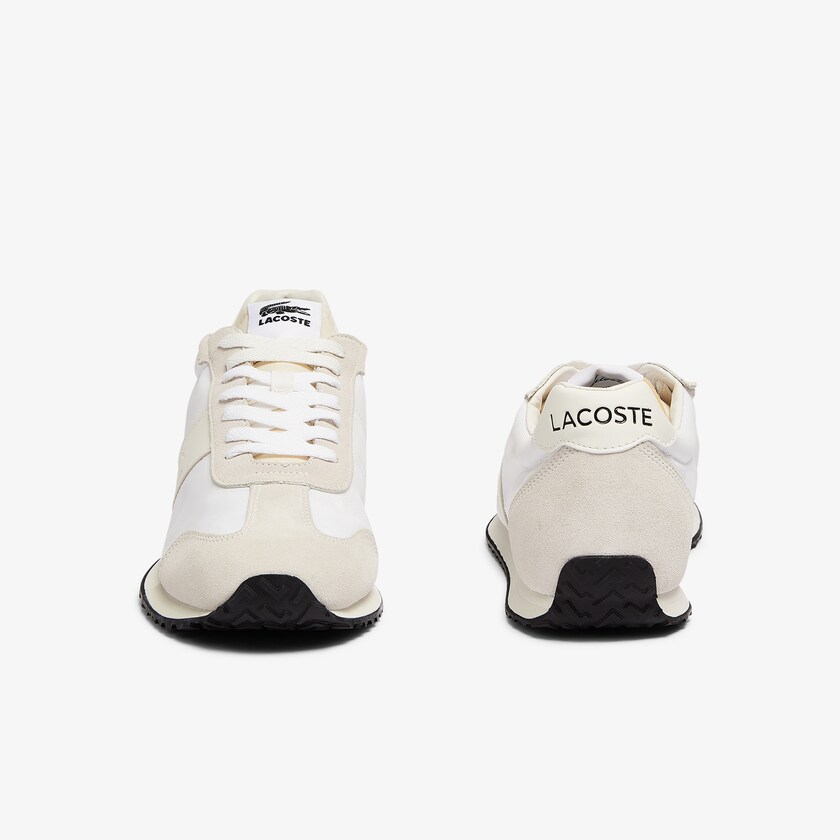 Men's Lacoste Beige Sneakers Court Pace Textile FH6-98319L5