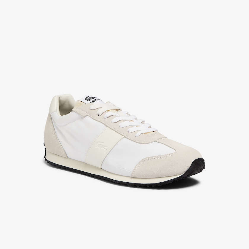 Men's Lacoste Beige Sneakers Court Pace Textile FH6-98319L5