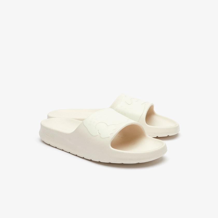 Men's Lacoste Beige Slides x Ricky Regal Synthetic Crocodile MI6-34033R3