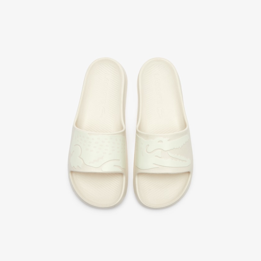 Men's Lacoste Beige Slides x Ricky Regal Synthetic Crocodile MI6-34033R3