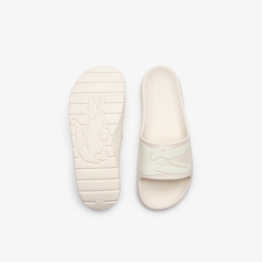 Men's Lacoste Beige Slides x Ricky Regal Synthetic Crocodile MI6-34033R3