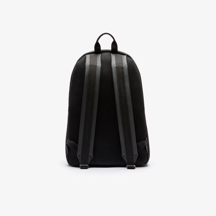 Men's Lacoste Black Backpacks Classic Petit Piqué KL2-40114K7
