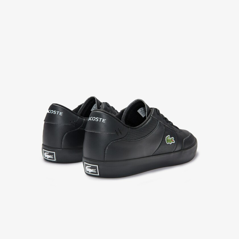 Men's Lacoste Black Sneakers Court-Master Leather UW8-04030N7