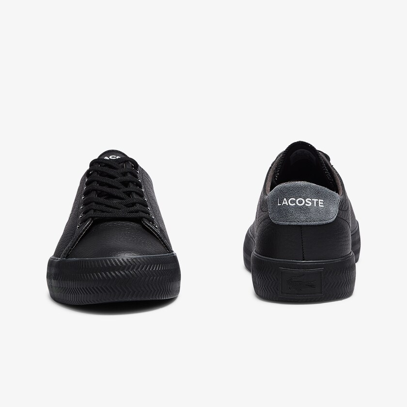 Men's Lacoste Black Sneakers Gripshot Tumbled Leather OF0-03230Z0
