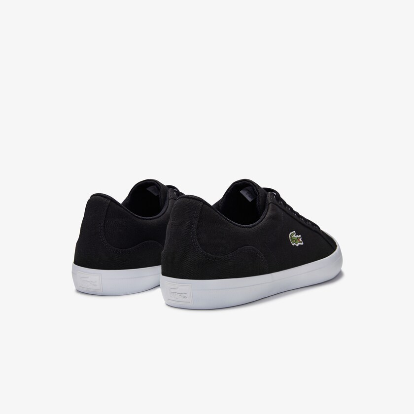 Men's Lacoste Black Sneakers Lerond Canvas ZX4-13361M4