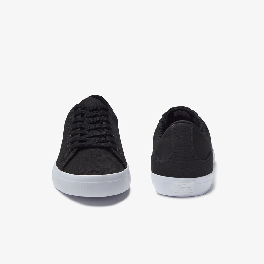 Men's Lacoste Black Sneakers Lerond Canvas ZX4-13361M4