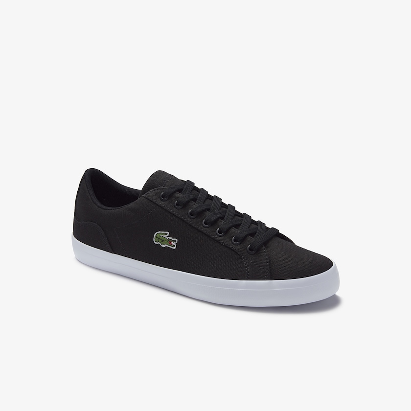 Men's Lacoste Black Sneakers Lerond Canvas ZX4-13361M4