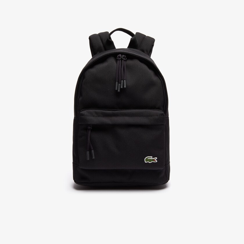 Men's Lacoste Black Backpacks Neocroc Small Canvas CW6-75917B2
