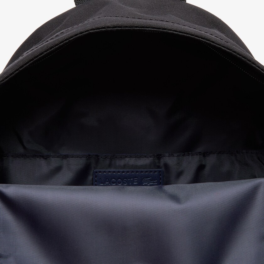 Men's Lacoste Black Backpacks Neocroc Small Canvas CW6-75917B2