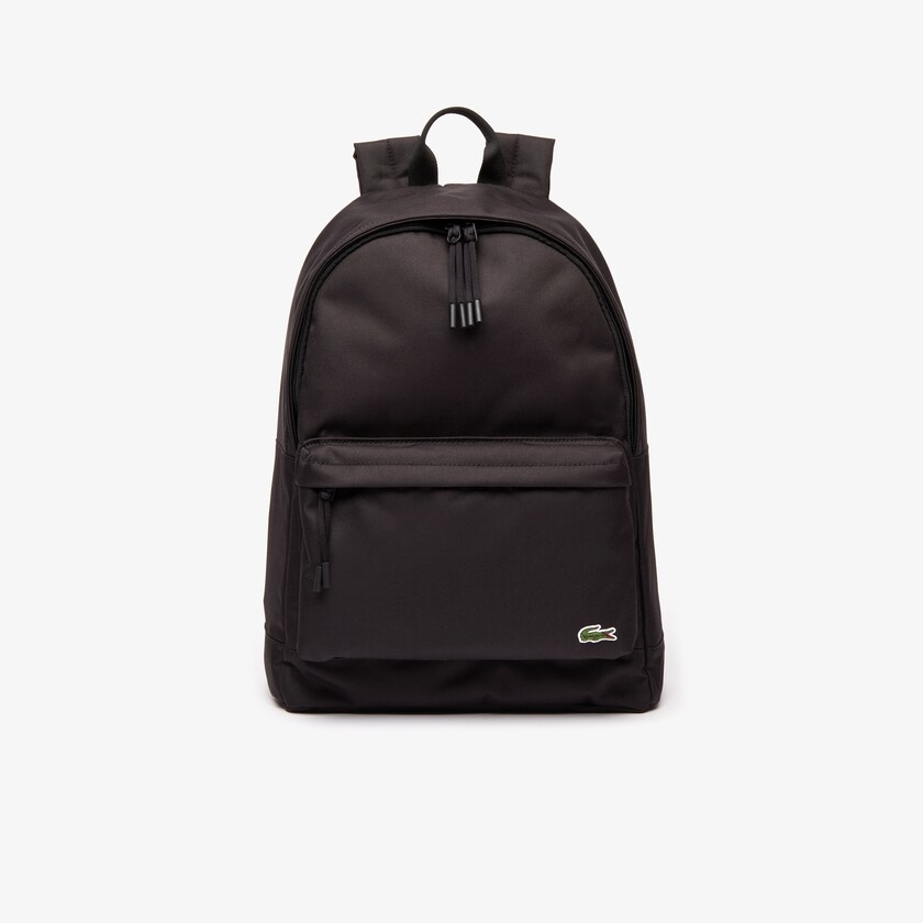 Men's Lacoste Black Backpacks Néocroc Canvas OZ7-74687L4