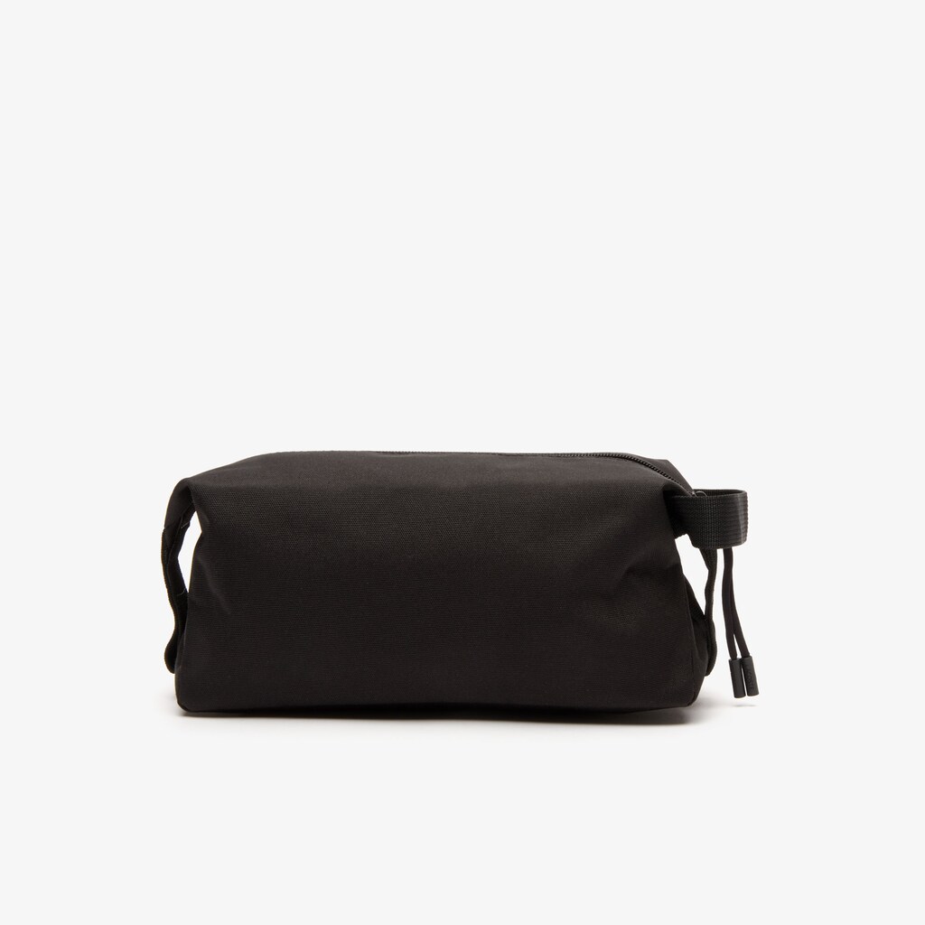 Men's Lacoste Black Bags Néocroc Canvas Toilet Kit NM0-81568A9