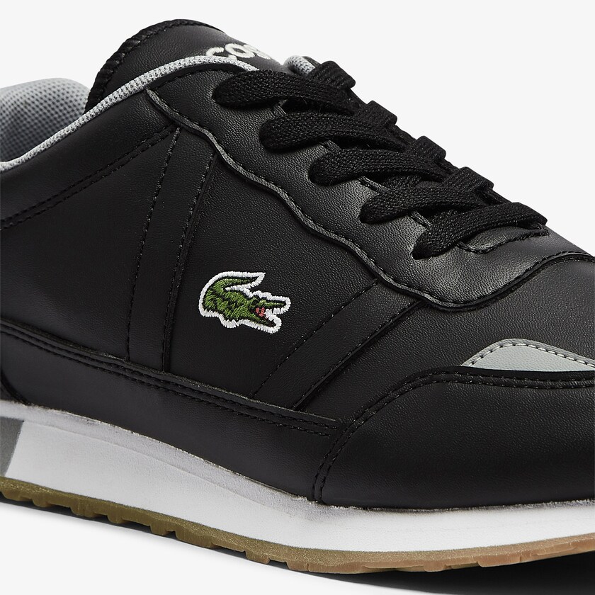 Kids' Lacoste Black Sneakers Partner Textile RF2-16591S4