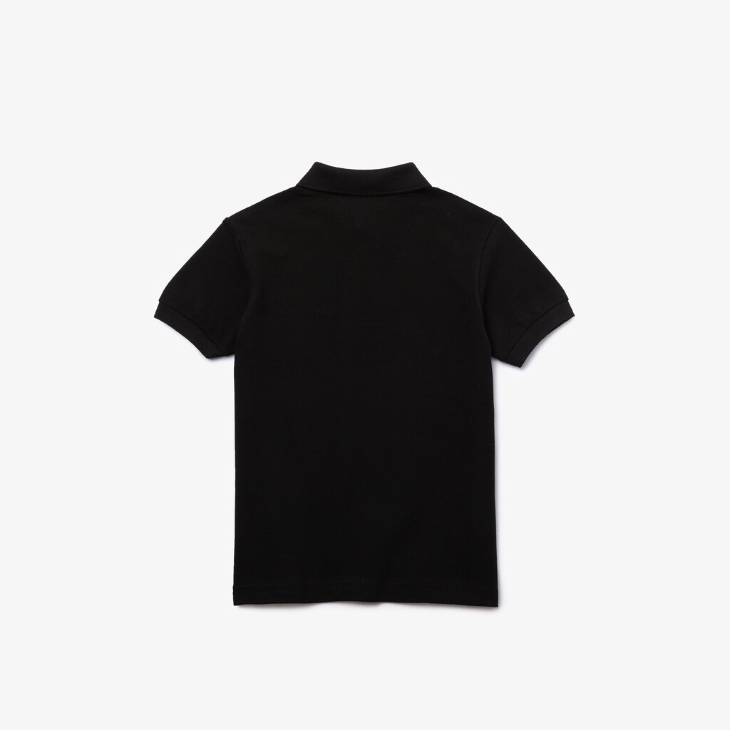 Kids' Lacoste Black Polo Shirts Petit Piqué BW1-85838W7