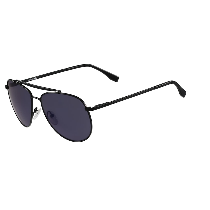 Men's Lacoste Black Sunglasses Pilot Shape RR8-79427Y5