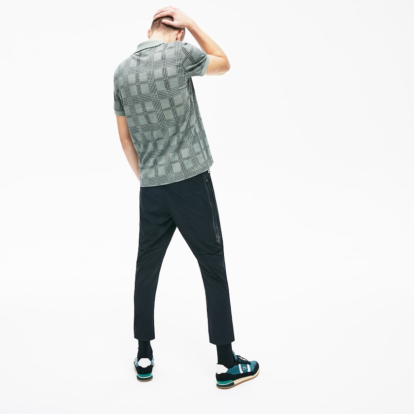 Men's Lacoste Black Sweatpants SPORT Breathable Stretch VE5-38843M4
