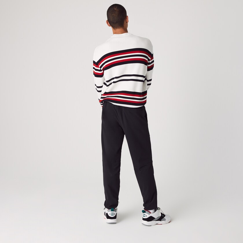 Men's Lacoste Black Pants SPORT Lightweight Tracksuit YI1-36153J9