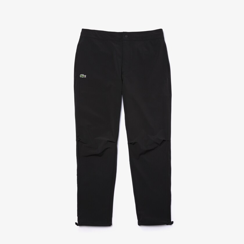 Men's Lacoste Black Pants SPORT Lightweight Tracksuit YI1-36153J9