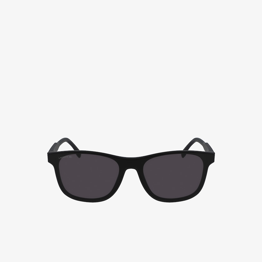 Men's Lacoste Black Sunglasses Shield Plastic L.12.12 OU8-88608D0