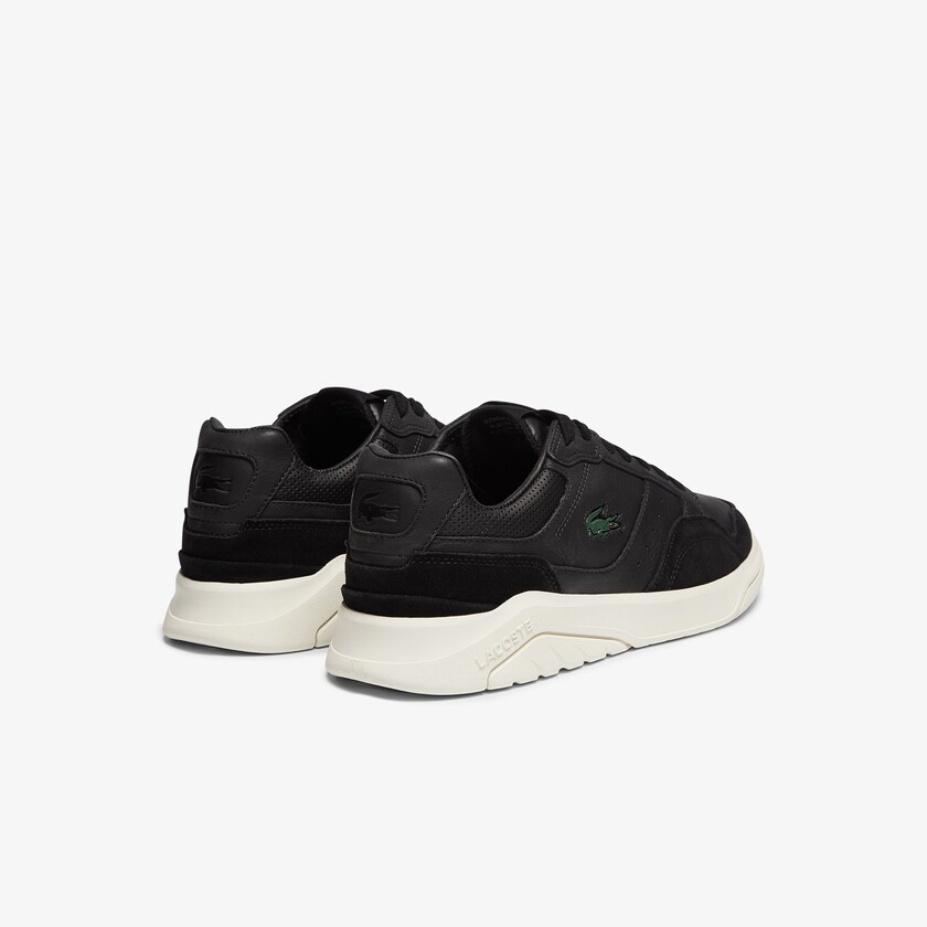 Men's Lacoste Black / Grey Sneakers Men's’s Game Advance Luxe Leather and Suede SW7-06420C0