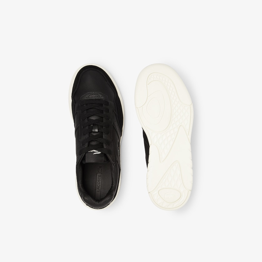 Men's Lacoste Black / Grey Sneakers Men's’s Game Advance Luxe Leather and Suede SW7-06420C0