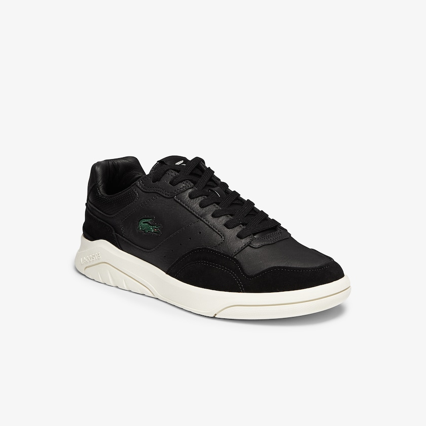 Men's Lacoste Black / Grey Sneakers Men's’s Game Advance Luxe Leather and Suede SW7-06420C0