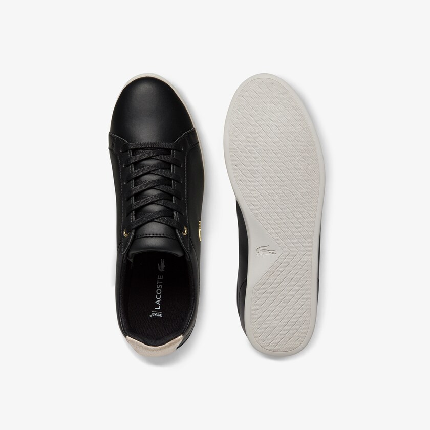Women's Lacoste Black / Grey Sneakers Rey Lace Suede WA4-00310H9