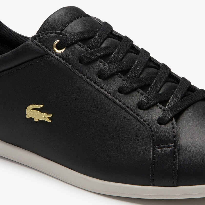 Women's Lacoste Black / Grey Sneakers Rey Lace Suede WA4-00310H9
