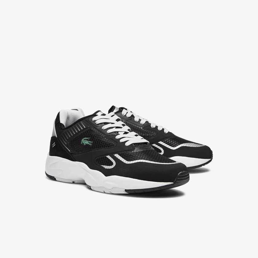 Men's Lacoste Black / Light Grey Sneakers Storm 96 Nano Textile DL5-34173B2