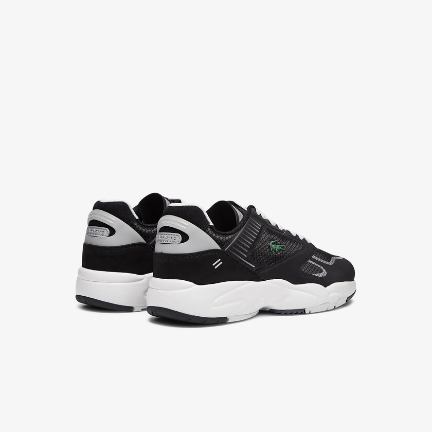 Men's Lacoste Black / Light Grey Sneakers Storm 96 Nano Textile DL5-34173B2