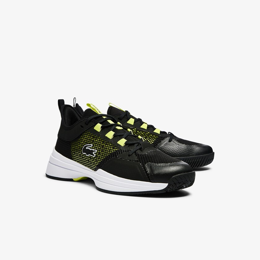 Men's Lacoste Black / Light Yellow Sneakers AG-LT 21 Textile OT9-65166X8