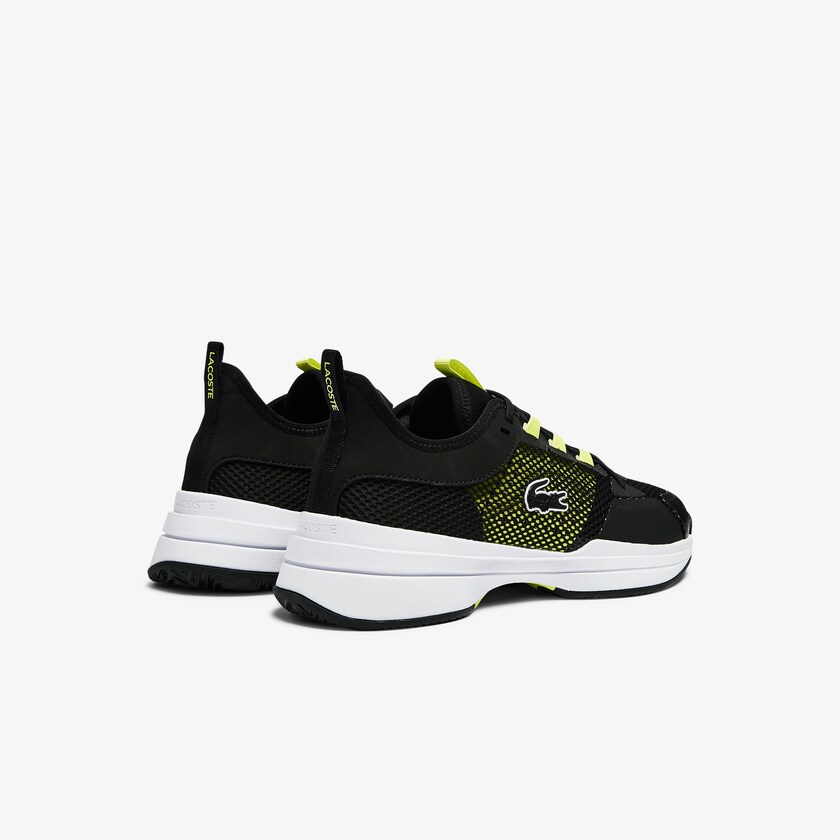Men's Lacoste Black / Light Yellow Sneakers AG-LT 21 Textile OT9-65166X8