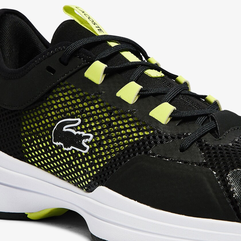 Men's Lacoste Black / Light Yellow Sneakers AG-LT 21 Textile OT9-65166X8