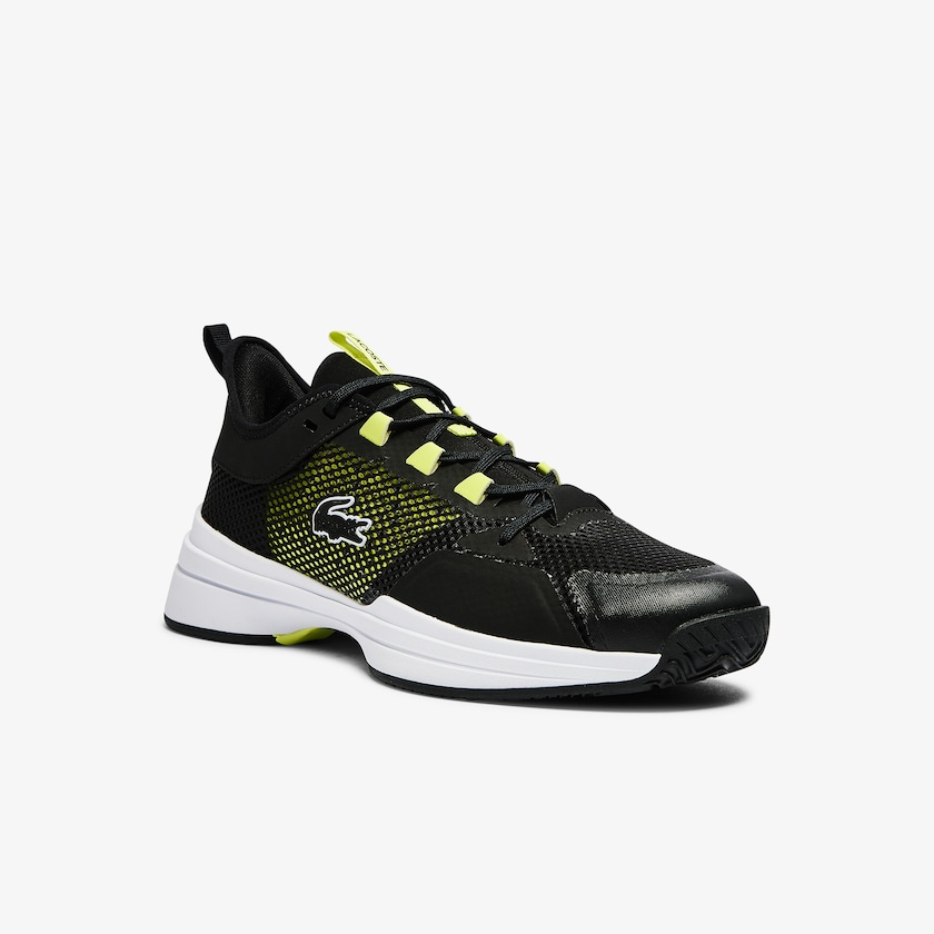 Men's Lacoste Black / Light Yellow Sneakers AG-LT 21 Textile OT9-65166X8