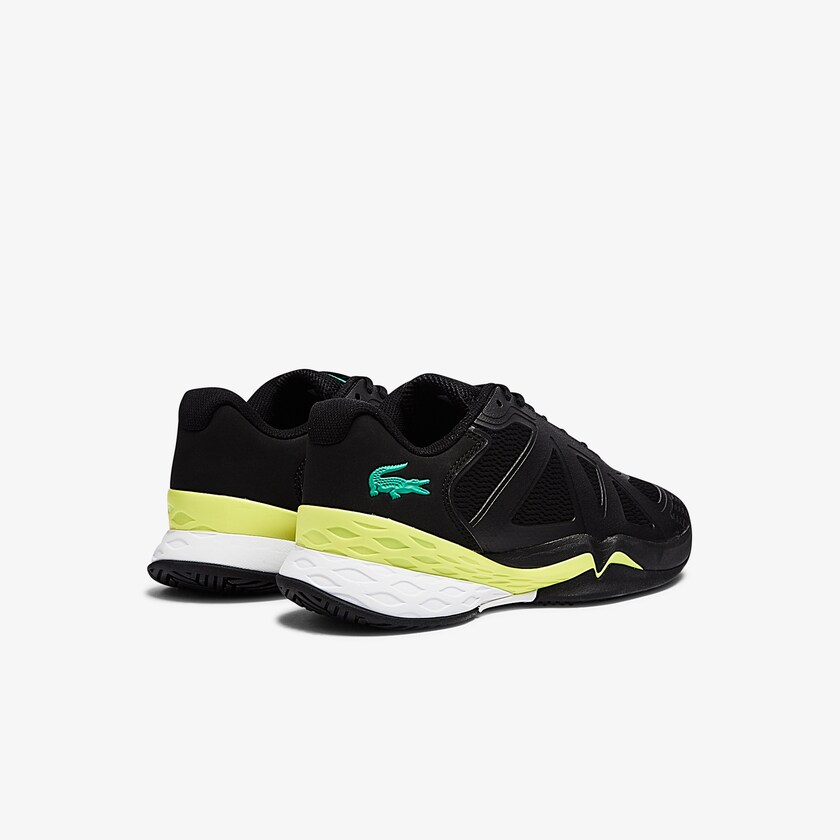Men's Lacoste Black / Light Yellow Sneakers LC Scale II Textile WU0-69966A8