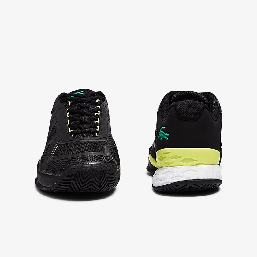 Men's Lacoste Black / Light Yellow Sneakers LC Scale II Textile WU0-69966A8