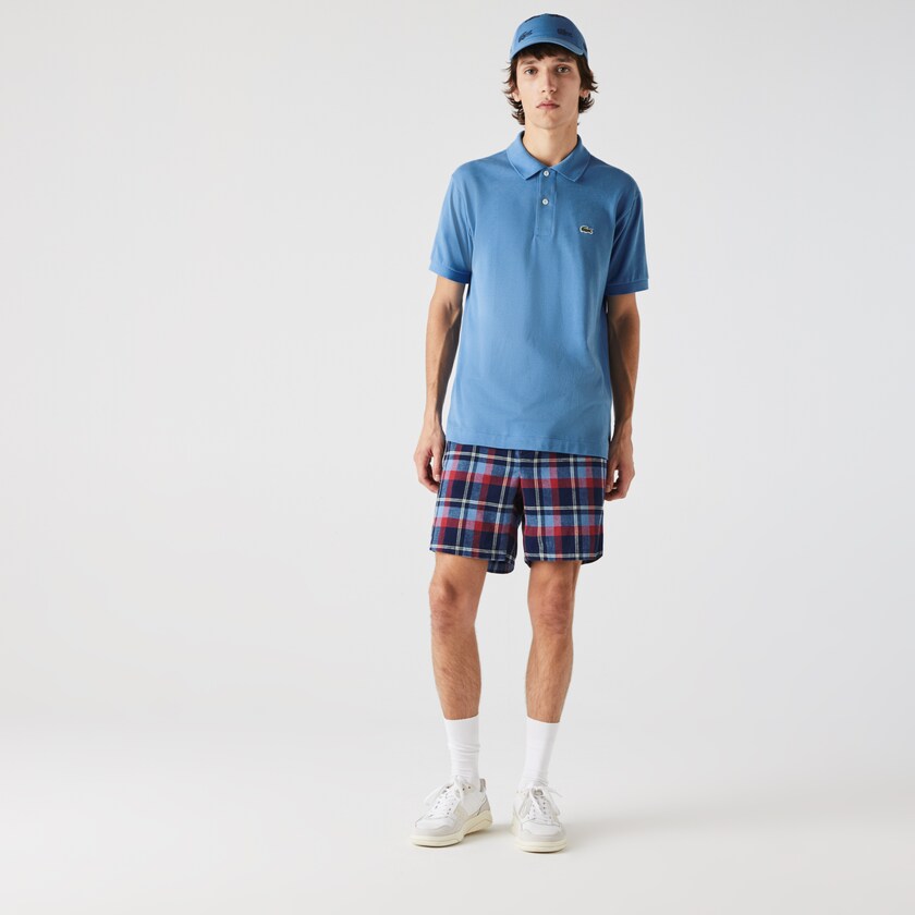 Men's Lacoste Blue Shirts Classic Fit L.12.12 Polo ZZ8-93309X1