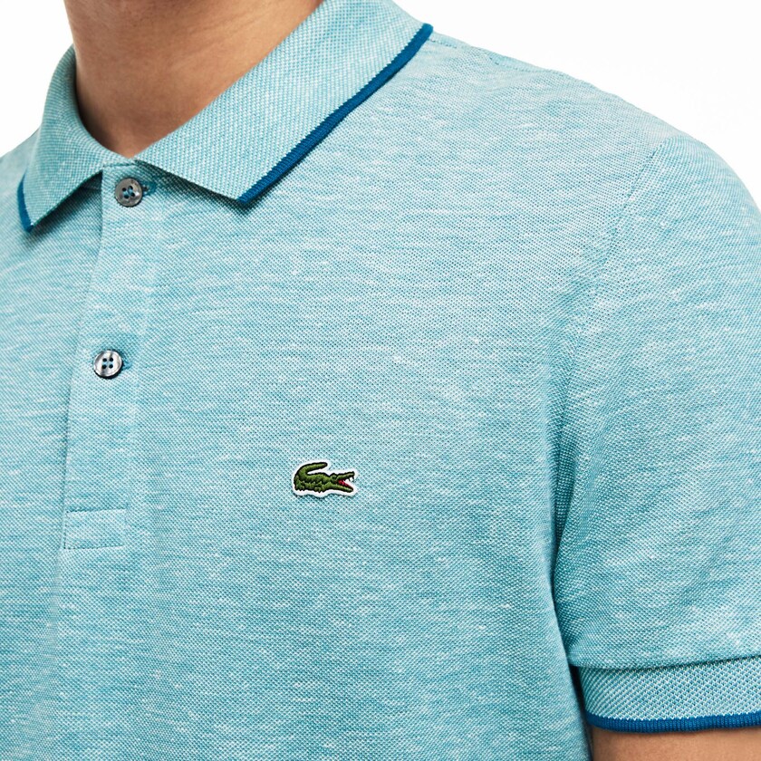 Men's Lacoste Blue Shirts Regular Fit Piqué Polo PO8-26092J8