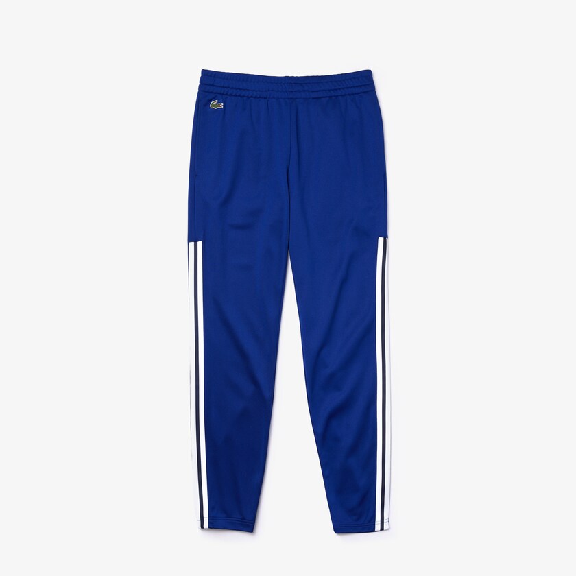 Men's Lacoste Blue Pants SPORT Run-resistant Jogging HA7-96479I8