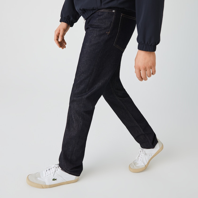 Men's Lacoste Blue Jeans Slim Fit Stretch Denim 5-Pocket WK4-47584E9