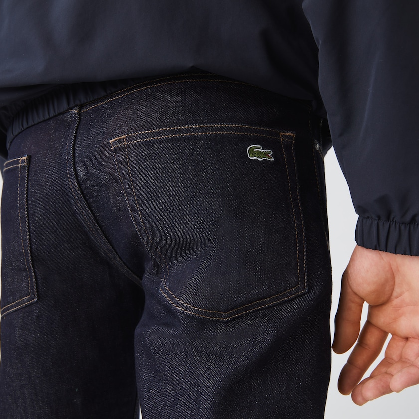 Men's Lacoste Blue Jeans Slim Fit Stretch Denim 5-Pocket WK4-47584E9