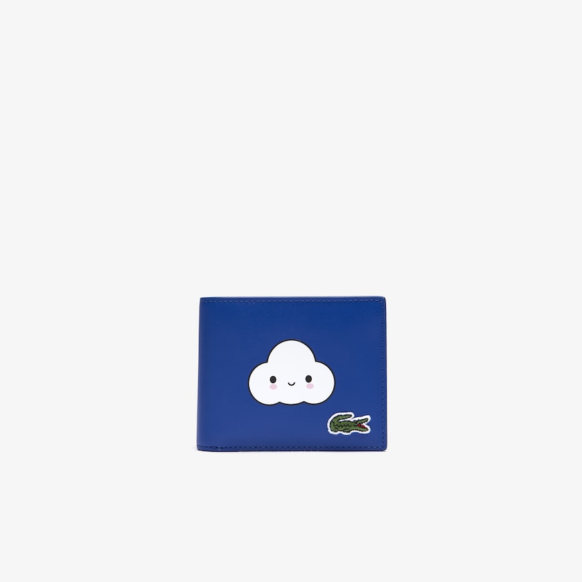 Men's Lacoste Blue Wallets x FriendsWithYou Fun Printed Leather WI9-97479U7