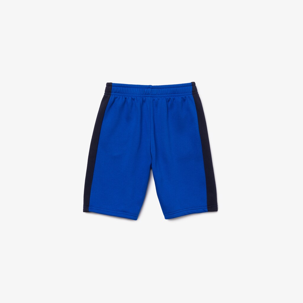 Kids' Lacoste Blue / Navy Blue Shorts Two-Tone Fleece RR1-81488L1