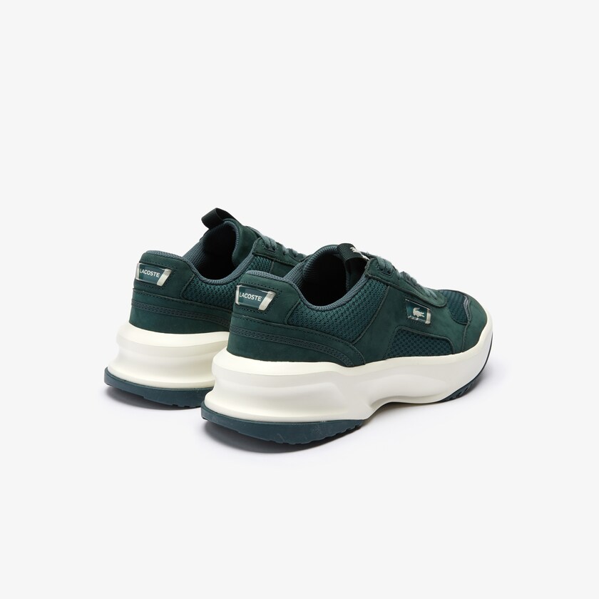 Men's Lacoste Dark Green / Off White Sneakers Ace Lift Bicolour Leather IX0-68946C5