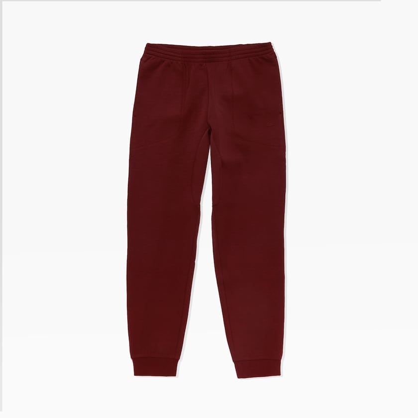 Men's Lacoste Dark Red Sweatpants Motion Cotton-Blend UY7-38563L4