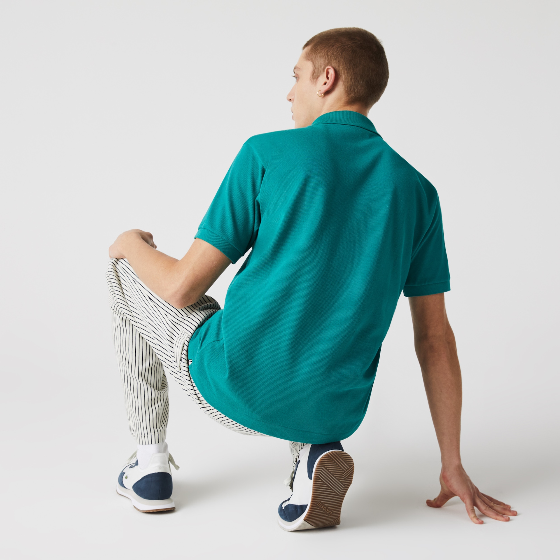 Men's Lacoste Green Shirts Classic Fit L.12.12 Polo GA0-86658B0