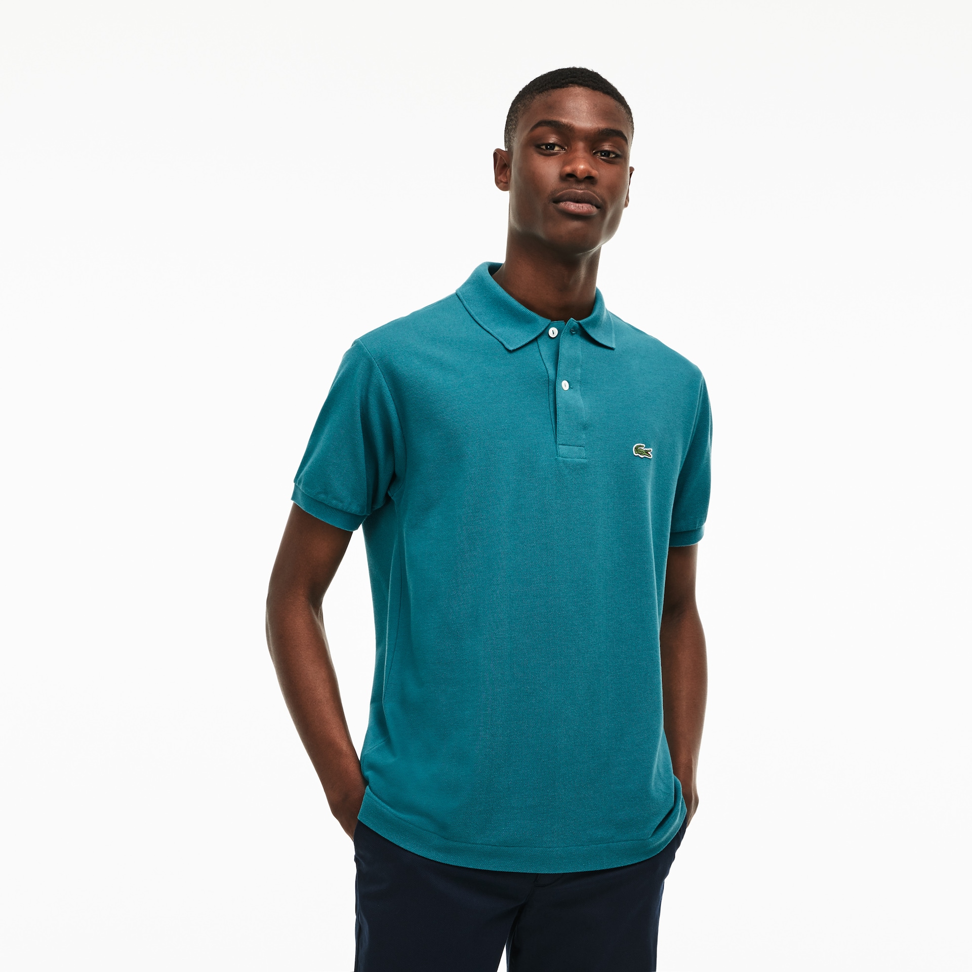 Men's Lacoste Green Shirts Classic Fit L.12.12 Polo GA0-86658B0