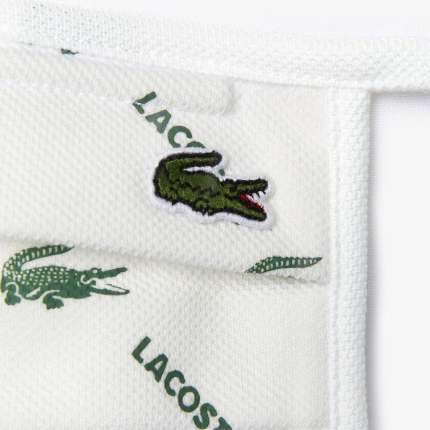 Men's Lacoste Green / White Masks L.12.12 Face Protection with Adjustable Straps ID4-43744R6
